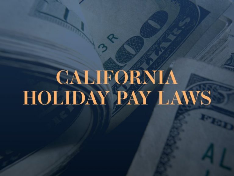 California Holiday Pay Laws Hispanic Net