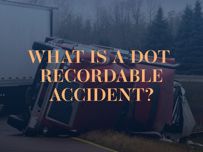 DOT Recordable Accident